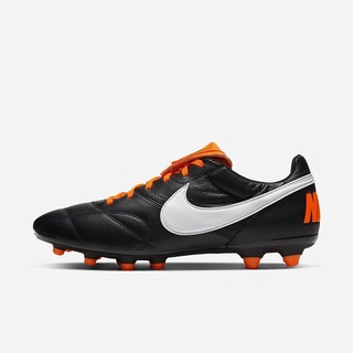 Ghete Fotbal Nike Premier II FG Firm-Ground Barbati Negrii Portocalii Albi | NWEY-37896